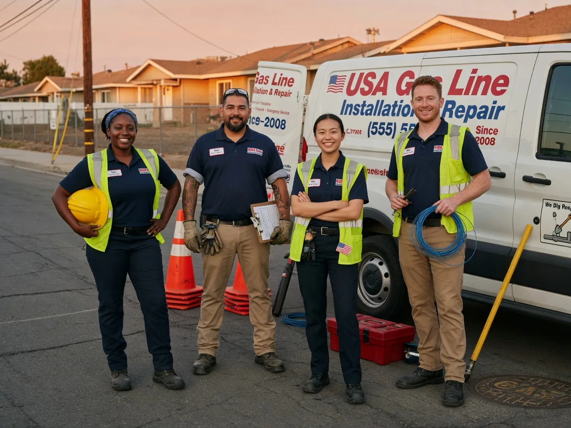 Gas Line Installation company in Williston, ND
